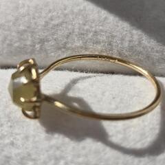 K18 jナチュラルダイヤモンド リングの画像
