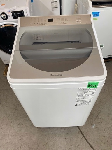 NO B443?福岡市内配送設置無料✨?NA-FA100H7-N 全自動洗濯機 FAシリーズ シャンパン [洗濯10.0kg /乾燥機