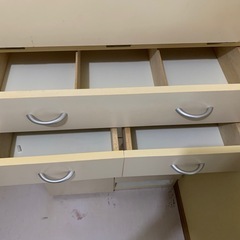 収納タンス  洗面所に置いてタオルなどを収納してました♡の画像