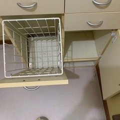 収納タンス  洗面所に置いてタオルなどを収納してました♡の画像