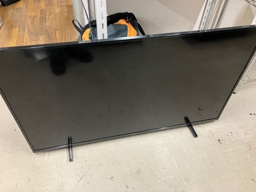 A 2508-568 FUNAI FL-50U3330 50型 2020年製 地上波のみ動作確認済み リモコン付き バラ売り不可 キズ汚れ有り