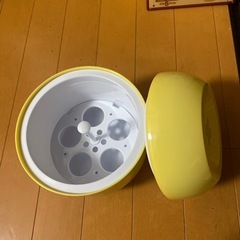 熱湯を注ぐだけで簡単に作れる温泉たまごの画像