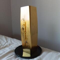 金色の花器  美品  未使用  の画像