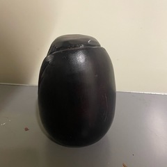 【那須町役場】木製　木彫りダルマ　オブジェ　置物 【管理番号279】の画像