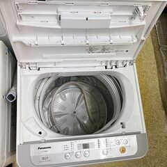 (i)パナソニック 全自動電気洗濯機 NA-F50B11 5.0kg 2018年の画像