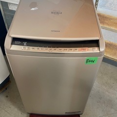 NO B446🌈福岡市内配送設置無料✨🌈BW-DV100C 縦型洗濯乾燥機 ビートウォッシュ シャンパン [洗濯10.0kg /乾燥5.5kg /ヒーター乾燥(水冷・除湿タイプ) /上開き]  2019年の画像