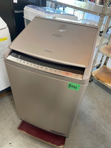 NO B446?福岡市内配送設置無料✨?BW-DV100C 縦型洗濯乾燥機 ビートウォッシュ シャンパン [洗濯10.0kg /乾燥5