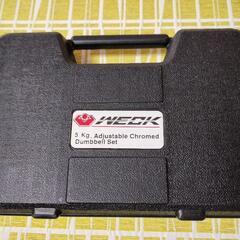【未使用】　WECK　ダンベル トレーニング 筋トレ 鉄アレー 鉄アレイの画像