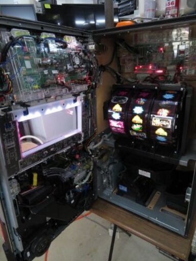 パチスロ実機 ノーゲームノーライフ コイン不要機付き スロット機 クレカ決済可能│江別市のリサイクルショップドロップ