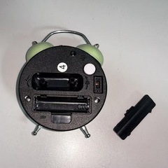 【新品未開封】目覚まし時計 置き時計 アラーム ベル 爆音 おしゃれの画像