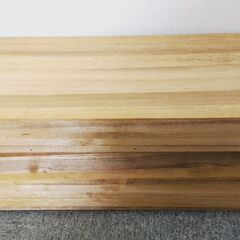 △ 桐衣装箱 桐箱 きりばこ 高さ 27cm 幅 43cm 奥行 89cm フタ割れあり 汚れあり 現状渡しの画像