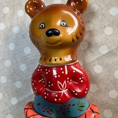 ロシアの人形　クマさんの画像