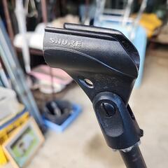 格安！SHURE マイクスタンド スチール製の画像