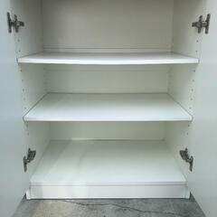 食器棚 ニトリ フォルムN SK1860 WHの画像