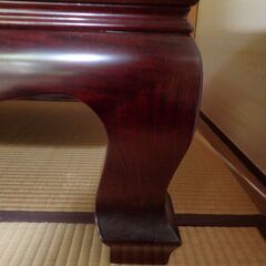 紫檀座卓　高級家具　唐木指物の画像
