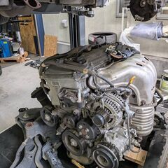 トヨタ　アルファード　エンジンリビルト新品に乗せ換え済み　両側パワースライド　後席モニター　ETC　バックカメラの画像