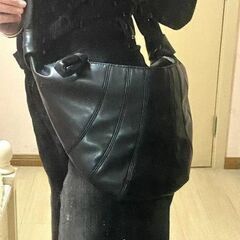 LEMAIRE クロワッサン ショルダーバッグ ブラックの画像