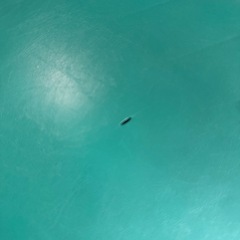 緑丸椅子　キズありの画像