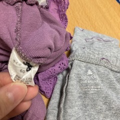 中古　ベビー服  レギンス　60　　の画像