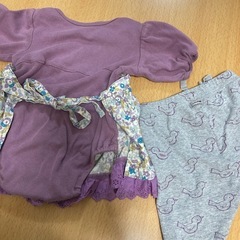 中古　ベビー服  レギンス　60　　の画像