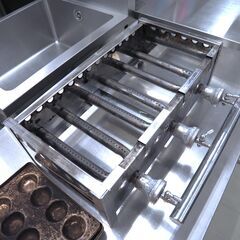 業務用たこ焼き器　LPガス用　リユース品　価格　22,000円　在庫3台の画像
