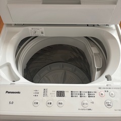 洗濯機5キロ　電子レンジの画像