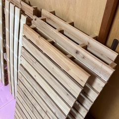 木材すのこ色々の画像