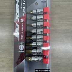 デジタルトルクレンチとヘックスビットの画像