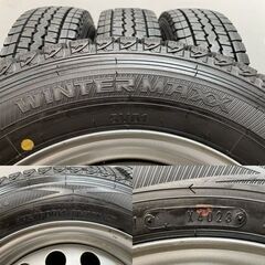 【DL SV01 155/80R14 88/86N LT】スタッドレス【トヨタ プロボックス/サクシード純正ホイール 14インチ 5J4HPCD100+35】23年 バリ溝 MTL820クレジットカード QRコード決済可能の画像