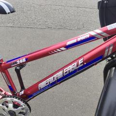24インチ 🚲 中古 ジュニア 自転車 8,480円 🔁6段切替 💡ライト付 新規防犯登録料コミ 910の画像