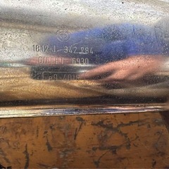 【美品・希少】BMW 純正 排気系部品（排気音制御と効率向上）の画像