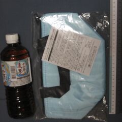 保冷バッグ クーラーバッグ ペットボトル保冷カバー (未使用)　水色の画像