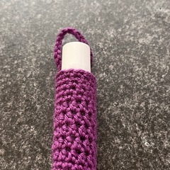 ハンドメイド、リップクリームカバー(^^)の画像