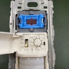 2個セット　JIMBO 壁用埋込感熱センサスイッチ JEC-BN-PAS-3の画像