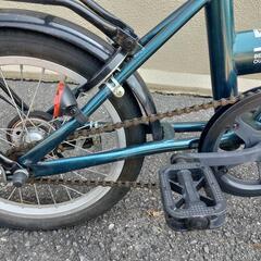 CAPTAIN STAG 折り畳み自転車の画像