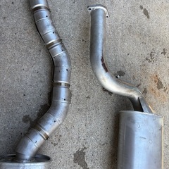 美品R32GTRHKSマフラーセットの画像
