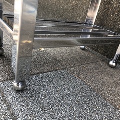 新品　ステンレス作業台の画像