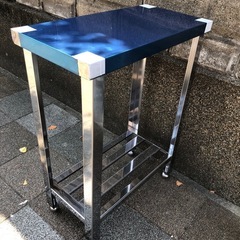 新品　ステンレス作業台の画像