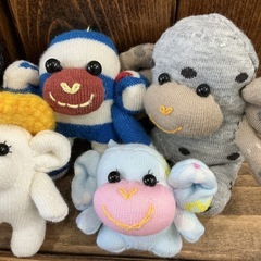 ハンドメイド　ソックモンキー　ミニマムズセットの画像