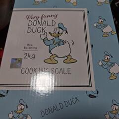 ドナルド　ドナルドダック　ディズニー　キッチンスケール　の画像