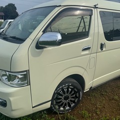 ハイエースワゴン❗️4WD❗️限定カラーのイエロー‼️車検付き❗️の画像