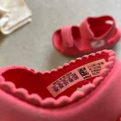 アディダス　サンダル　13センチの画像