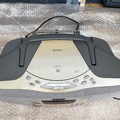 SONYステレオラジオ　グレーの画像