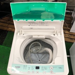 2020年製　ヤマダセレクト　洗濯機　7.0kg  YWM-T70G1  STの画像