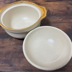 【新品・未使用】手描き とんすい・レンゲセット | 和食器の画像