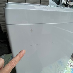 f●■ELSONICエルソニック・全自動電気洗濯機5kg【EM-L50S2】2020年製・ステンレス槽の画像