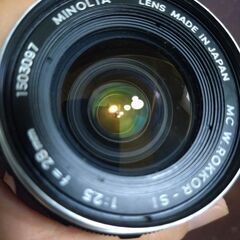 優良品　Minolta MC W.ROKKOR-SI 28mm F2.5の画像