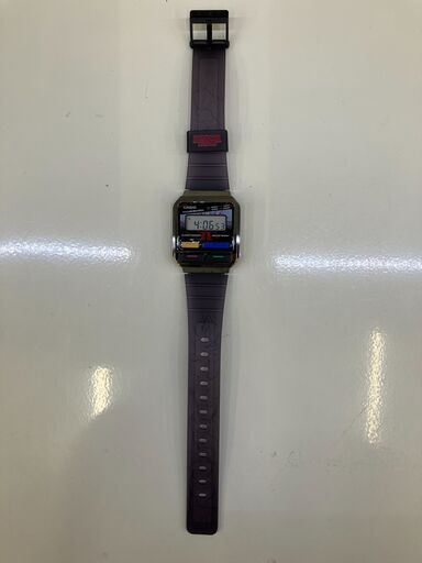 STRANGER THINGSとCASIOの腕時計