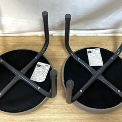 【B174】ニトリ/ローチェア/ボンベイMO/2つセット/高さ27㎝/中古/現状品  の画像