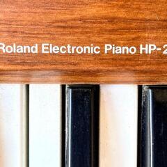 ローランド Roland Electronic Piano HP-20wの画像